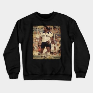 Ralph Garr Playing For The White Sox, 1976 Crewneck Sweatshirt